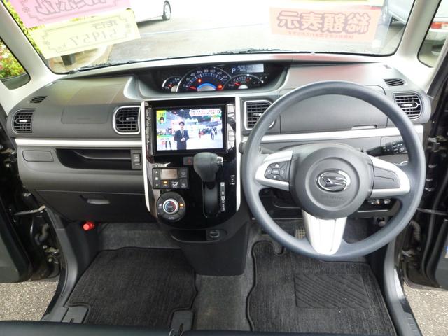 タント カスタムＸ　トップエディションＳＡＩＩ　純正８インチナビ　衝突軽減システム　パワースライドドア　フルセグ　ＣＤ　ＤＶＤ　Ｂｌｕｅｔｏｏｔｈ　バックカメラ　コーナーセンサー　純正アルミホイール　ＬＥＤヘッドライト　スマートキー２個　ＥＴＣ（14枚目）