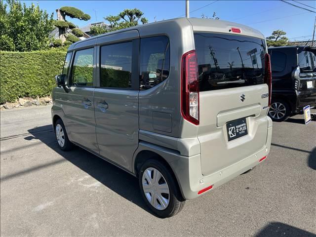 スペーシア ハイブリッドＧ　届出済未使用車　新車保証継承渡　ナビ半キャ　アイドリングＳ　キーレススタートシステム　横滑防止　イモビライザー　ＬＥＤライト　電動格納ミラー　Ｗエアバッグ　スマートキー　オートエアコン　オートライト（7枚目）