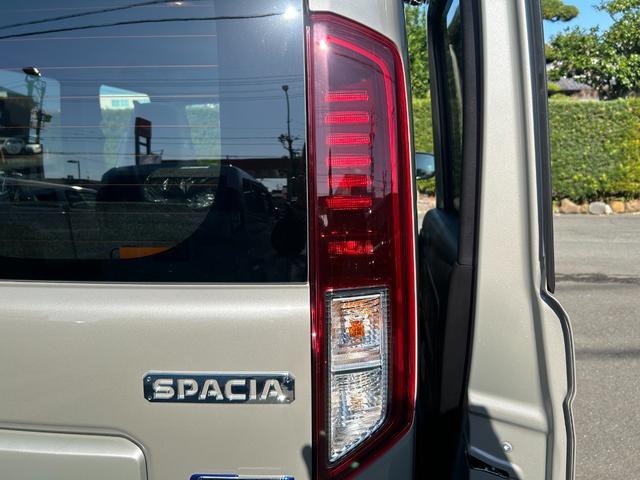 スペーシア ハイブリッドＧ　届出済未使用車　新車保証継承渡　ナビ半キャ　アイドリングＳ　キーレススタートシステム　横滑防止　イモビライザー　ＬＥＤライト　電動格納ミラー　Ｗエアバッグ　スマートキー　オートエアコン　オートライト（25枚目）