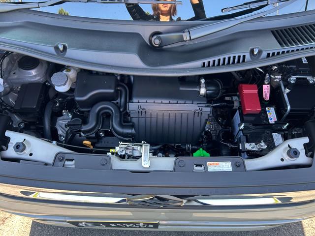 スペーシア ハイブリッドＧ　届出済未使用車　新車保証継承渡　ナビ半キャ　アイドリングＳ　キーレススタートシステム　横滑防止　イモビライザー　ＬＥＤライト　電動格納ミラー　Ｗエアバッグ　スマートキー　オートエアコン　オートライト（26枚目）