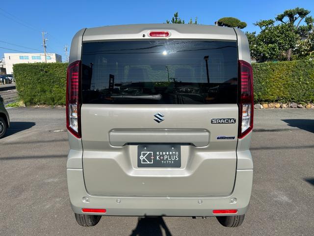 スペーシア ハイブリッドＧ　届出済未使用車　新車保証継承渡　ナビ半キャ　アイドリングＳ　キーレススタートシステム　横滑防止　イモビライザー　ＬＥＤライト　電動格納ミラー　Ｗエアバッグ　スマートキー　オートエアコン　オートライト（64枚目）