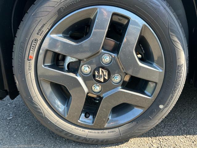 スペーシアギア ハイブリッドXZ 届出済未使用車 新車保証継承渡 ナビ半キャ インテリキー 電動ミラー アルミホイール LED ルーフレール シートヒーター セキュリティ 横滑り防止装置 アイドリングストップ オートエアコン パワステ(33枚目)