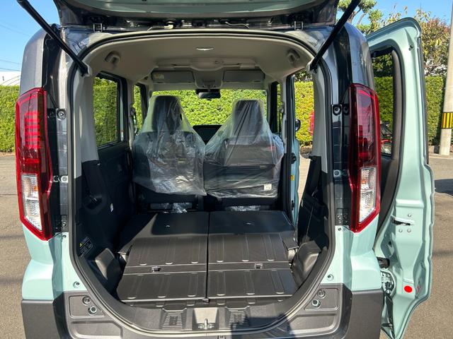 スペーシアギア ハイブリッドXZ 届出済未使用車 新車保証継承渡 ナビ半キャ インテリキー 電動ミラー アルミホイール LED ルーフレール シートヒーター セキュリティ 横滑り防止装置 アイドリングストップ オートエアコン パワステ(48枚目)