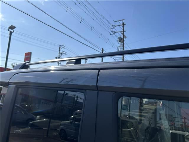 スペーシアギア ハイブリッドXZ 届出済未使用車 新車保証継承渡 ナビ半キャ インテリキー 電動ミラー アルミホイール LED ルーフレール シートヒーター セキュリティ 横滑り防止装置 アイドリングストップ オートエアコン パワステ(20枚目)