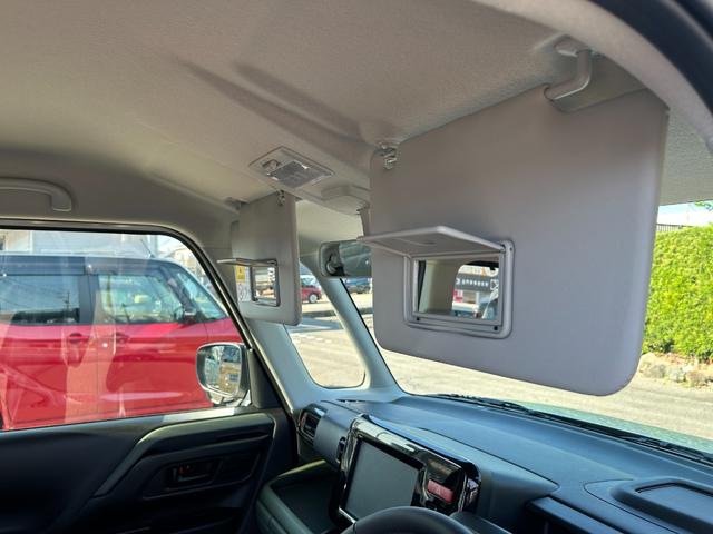 スペーシアギア ハイブリッドXZ 届出済未使用車 新車保証継承渡 ナビ半キャ インテリキー 電動ミラー アルミホイール LED ルーフレール シートヒーター セキュリティ 横滑り防止装置 アイドリングストップ オートエアコン パワステ(23枚目)