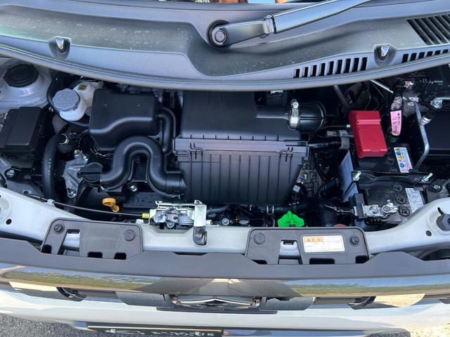 スペーシアギア ハイブリッドXZ 届出済未使用車 新車保証継承渡 ナビ半キャ インテリキー 電動ミラー アルミホイール LED ルーフレール シートヒーター セキュリティ 横滑り防止装置 アイドリングストップ オートエアコン パワステ(49枚目)