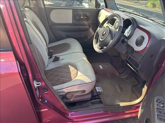 アルトラパンショコラ X ナビ付 1年保証付 ナビ半キャン セキュリティー アイドリング 電格ドアミラー 全席PW ベンチシ-ト スマ-トキ- フルフラットシート 地デジTV WエアB 衝突安全ボディ 運転席エアバッグ AC(9枚目)