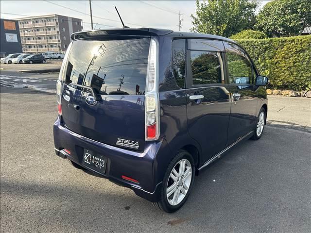 ステラ カスタム　ＲＳ　ターボ　ナビ・バックカメラ　１年保証付　ナビ半キャン　イモビライザー　助手席エアバック　運転席エアバック　地デジフルセグ　パワーウィンドウ　パワーステアリング　キーフリー　ターボエンジン　ＥＴＣ（6枚目）