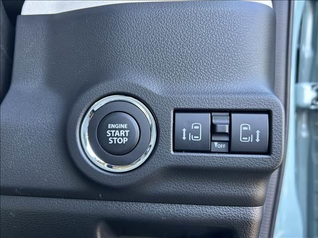 スペーシア ハイブリッドX 届出済未使用車 新車保証継承渡 ナビ半キ 運転席エアバッグ デュアルセンサーブレーキ サイドエアバッグ 電格ミラー 運転席助手席エアバッグ 前席シートヒーター LED ESP オットマン スマートキー(12枚目)