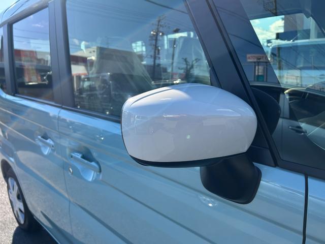 スペーシア ハイブリッドX 届出済未使用車 新車保証継承渡 ナビ半キ 運転席エアバッグ デュアルセンサーブレーキ サイドエアバッグ 電格ミラー 運転席助手席エアバッグ 前席シートヒーター LED ESP オットマン スマートキー(23枚目)