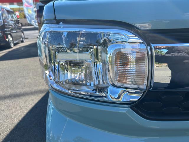 スペーシア ハイブリッドX 届出済未使用車 新車保証継承渡 ナビ半キ 運転席エアバッグ デュアルセンサーブレーキ サイドエアバッグ 電格ミラー 運転席助手席エアバッグ 前席シートヒーター LED ESP オットマン スマートキー(33枚目)