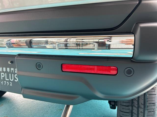 ハスラー タフワイルド　届出済未使用車　新車保証継承渡　ナビ半キャ　前後誤発進抑制　追従クルコン　アイドリングＳ　電動格納式ドアミラー　セキュリティアラーム　シートヒーター搭載　パワーステアリング　横滑り防止システム　ＰＷ（34枚目）