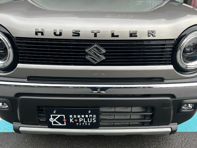 ハスラー タフワイルド　届出済未使用車　新車保証継承渡　ナビ半キャ　前後誤発進抑制　追従クルコン　アイドリングＳ　電動格納式ドアミラー　セキュリティアラーム　シートヒーター搭載　パワーステアリング　横滑り防止システム　ＰＷ（52枚目）