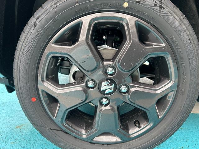 ハスラー タフワイルド　届出済未使用車　新車保証継承渡　ナビ半キャ　前後誤発進抑制　追従クルコン　アイドリングＳ　電動格納式ドアミラー　セキュリティアラーム　シートヒーター搭載　パワーステアリング　横滑り防止システム　ＰＷ（23枚目）