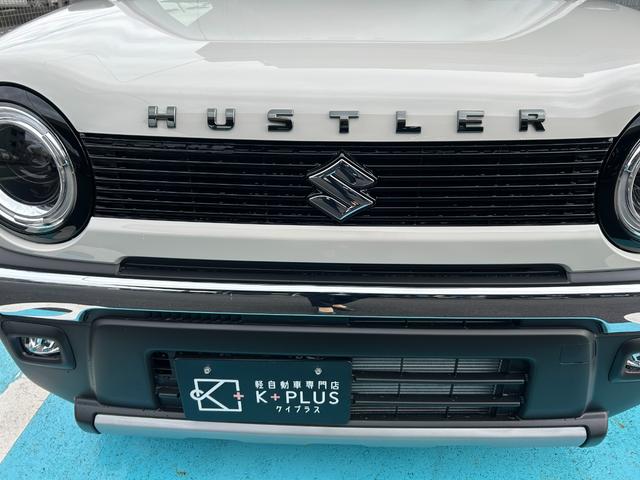 ハスラー タフワイルド　届出済未使用車　新車保証継承渡　ナビ半キャ　前後誤発進抑制　追従クルコン　アイドリングＳ　電動格納式ドアミラー　セキュリティアラーム　シートヒーター搭載　パワーステアリング　横滑り防止システム　ＰＷ（36枚目）