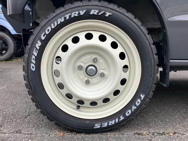 エブリイ PAリミテッド 5速マニュアル リフトUP 15インチ+オープンカントリーR/Tホワイトレター ディスプレイオーディオ バックカメラ ブラックバンパー バンパーガード(11枚目)