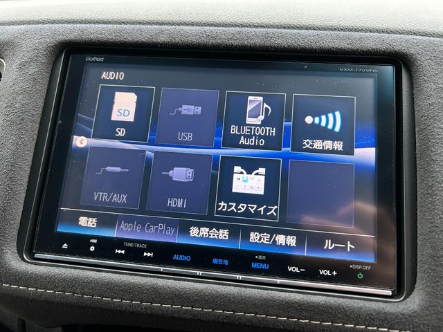 ヴェゼル ハイブリッドＲＳ・ホンダセンシング　ワンオーナー・禁煙車・ナビ・ＥＴＣ　ＥＴＣ付　１オ－ナ－　サイドＳＲＳ　Ｒカメ　フルオートエアコン　ＵＳＢ接続　両席エアバック　スマキー　オートクルーズコントロール　衝突軽減ブレーキシステム　ＡＢＳ（5枚目）