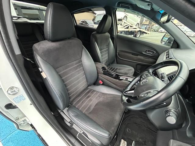ヴェゼル ハイブリッドＲＳ・ホンダセンシング　ワンオーナー・禁煙車・ナビ・ＥＴＣ　ＥＴＣ付　１オ－ナ－　サイドＳＲＳ　Ｒカメ　フルオートエアコン　ＵＳＢ接続　両席エアバック　スマキー　オートクルーズコントロール　衝突軽減ブレーキシステム　ＡＢＳ（28枚目）