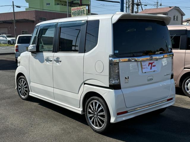 Ｎ－ＢＯＸカスタム Ｇ・ターボＬパッケージ　ＥＴＣ　バックカメラ　両側電動スライドドア　ナビ　ＴＶ　オートクルーズコントロール　衝突被害軽減システム　オートライト　ＨＩＤ　ＬＥＤヘッドランプ　スマートキー　アイドリングストップ　電動格納ミラー（16枚目）