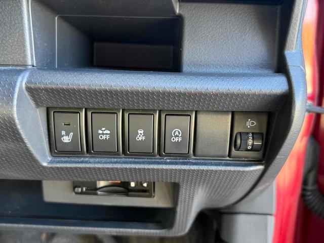 ハスラー Ｇ　ＥＴＣ　ナビ　ＴＶ　衝突被害軽減システム　スマートキー　アイドリングストップ　電動格納ミラー　シートヒーター　ベンチシート　ＣＶＴ　盗難防止システム　ＡＢＳ　ＥＳＣ　ＣＤ　ＵＳＢ（8枚目）