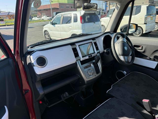 ハスラー Ｇ　ＥＴＣ　ナビ　ＴＶ　衝突被害軽減システム　スマートキー　アイドリングストップ　電動格納ミラー　シートヒーター　ベンチシート　ＣＶＴ　盗難防止システム　ＡＢＳ　ＥＳＣ　ＣＤ　ＵＳＢ（25枚目）