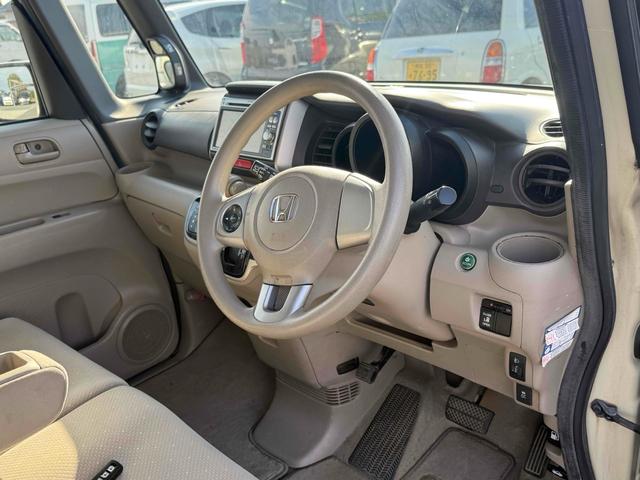 Ｎ－ＢＯＸ Ｇ・Ｌパッケージ　バックカメラ　両側スライド・片側電動　ナビ　ＴＶ　スマートキー　アイドリングストップ　電動格納ミラー　ベンチシート　ＣＶＴ　盗難防止システム　ＡＢＳ　ＥＳＣ　アルミホイール（29枚目）