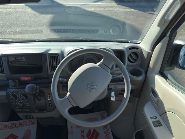 エブリイ PAリミテッド CVT 衝突被害軽減システム クリアランスソナー レーンアシスト 両側スライドドア キーレスエントリー アイドリングストップ オートライト 盗難防止システム ABS ESC エアコン(3枚目)