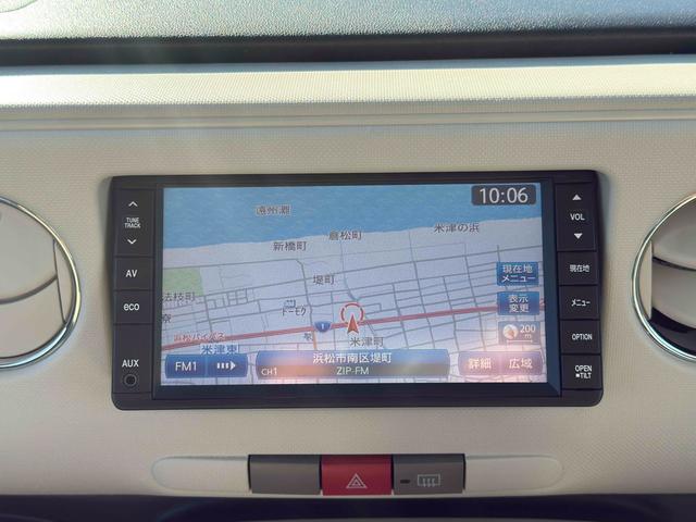 ミラココア ココアプラスG ETC バックカメラ ナビ TV クリアランスソナー スマートキー アイドリングストップ 電動格納ミラー ベンチシート CVT 盗難防止システム ABS ミュージックプレイヤー接続可 純正タイヤ有(4枚目)