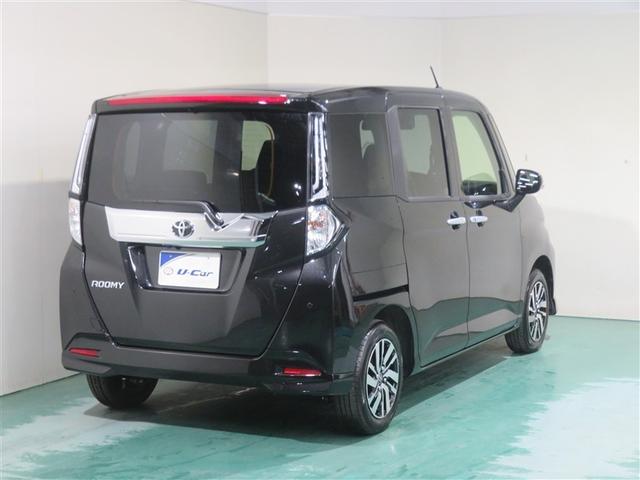 ルーミー カスタムG 雹害 Bモニター フルセグテレビ TV 4WD アイドリングストップ ESC スマキー アルミ エアバッグ ABS オートエアコン パワーウィンドウ アクティブクルーズコントロール キーレスエントリー(3枚目)