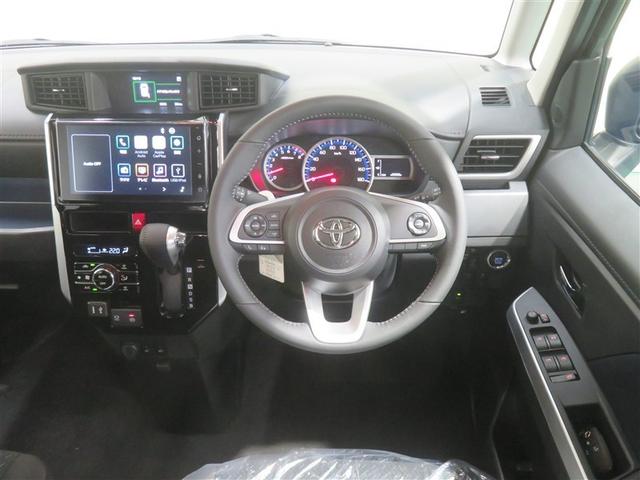 ルーミー カスタムG 雹害 Bモニター フルセグテレビ TV 4WD アイドリングストップ ESC スマキー アルミ エアバッグ ABS オートエアコン パワーウィンドウ アクティブクルーズコントロール キーレスエントリー(4枚目)