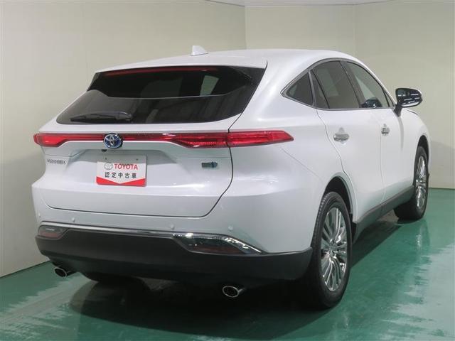 ハリアーハイブリッド Ｚ　レザーパッケージ　地デジ　横滑防止　盗難防止システム　Ｂモニター　ＬＥＤライト　パワーウィンドウ　クルコン　スマートキ－　助手席エアバック　パワーシート　エアバッグ　点検記録簿　オートエアコン　ナビＴＶ　ＥＴＣ　ＡＢＳ（3枚目）