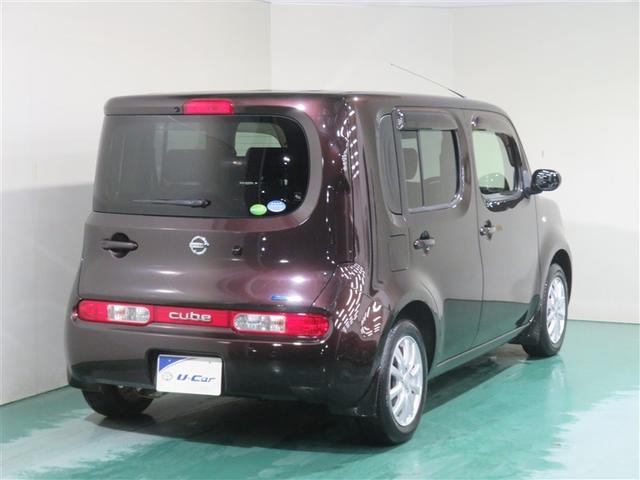 キューブ １５Ｘ　Ｖセレクション　ＤＶＤ再生可　セキュリティアラーム　地デジフルセグ　Ｂカメ　ＡＵＴＯエアコン　ＥＴＣ　メモリーナビ　キ－フリ－　アルミホイール　ナビＴＶ　ＡＢＳ　パワーステアリング　運転席エアバッグ　パワーウィンドゥ（3枚目）