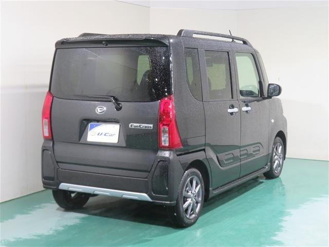 タント ファンクロス　衝突軽減システム　ドライブレコーダー　地デジ　両側オートドア　Ｂカメラ　横滑り防止装置　ＬＥＤヘットライト　フルオートエアコン　キーレスエントリー　パワーウィンド　スマートキ－　サイドエアバッグ（3枚目）