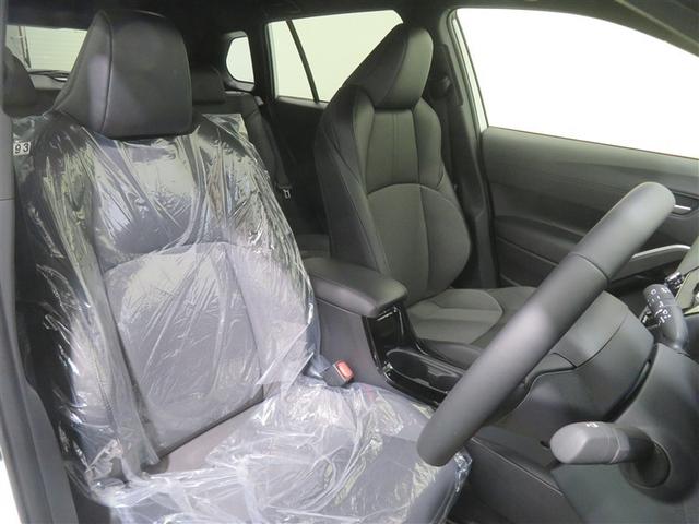 カローラクロス ハイブリッド Z 雹害 電動シート 衝突軽減ブレ メモリーナビ LED オートクルーズコントロール キーレス アルミホイール フルセグTV 4WD スマートキー 盗難防止システム ETC 横滑り防止 エアコン ABS(5枚目)