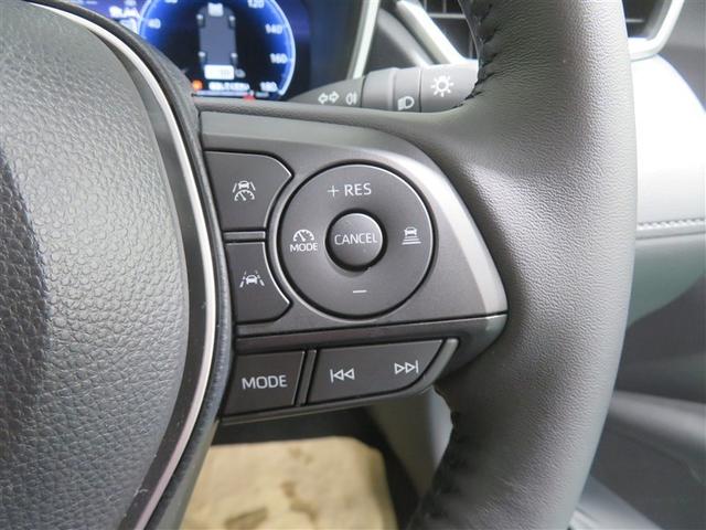 カローラクロス ハイブリッド Z 雹害 電動シート 衝突軽減ブレ メモリーナビ LED オートクルーズコントロール キーレス アルミホイール フルセグTV 4WD スマートキー 盗難防止システム ETC 横滑り防止 エアコン ABS(12枚目)