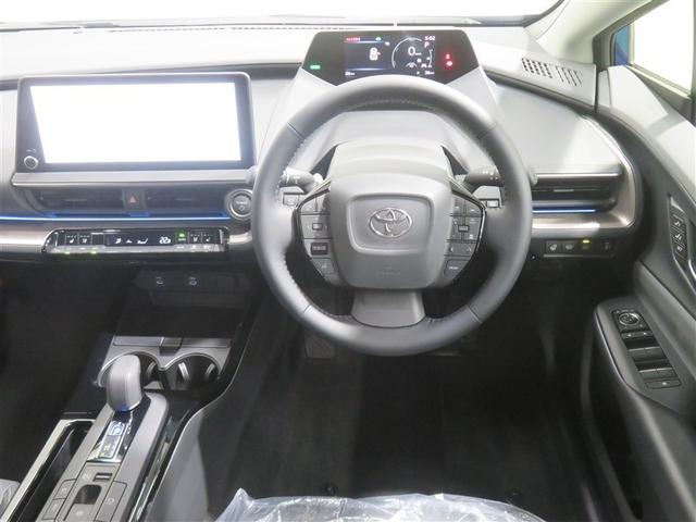 プリウス Z 雹害 インテリジェントクリアランスソナー PWシート 地デジTV AW LEDライト エアコン バックモニター TV オートクルーズ 4WD車 スマートキー 盗難防止装置 キーレス ETC ABS(4枚目)