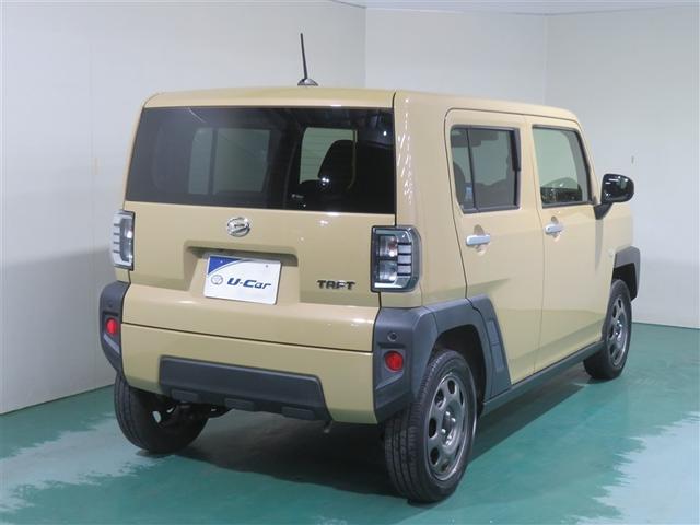 タフト X デュアルエアバッグ AAC キーフリー 記録簿 横滑り防止機能 フルセグテレビ DVD再生 ナビ&TV メモリナビ パワーウィンドウ LEDヘッドライト パワステ(3枚目)