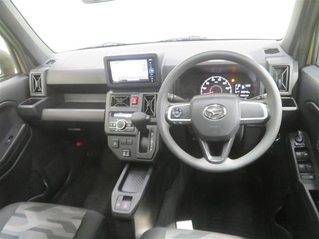 タフト X デュアルエアバッグ AAC キーフリー 記録簿 横滑り防止機能 フルセグテレビ DVD再生 ナビ&TV メモリナビ パワーウィンドウ LEDヘッドライト パワステ(4枚目)