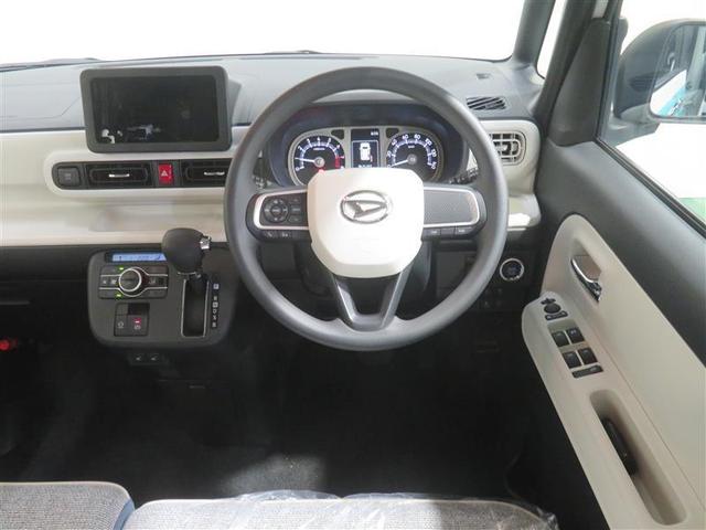 ムーヴキャンバス ストライプスG アイドルストップ パワーウインドウ セキュリティアラーム スマートキープッシュスタート カーテンエアバック キーフリーキー LEDライト PS オートエアコン Wエアバッグ 運転席エアバック ABS(4枚目)