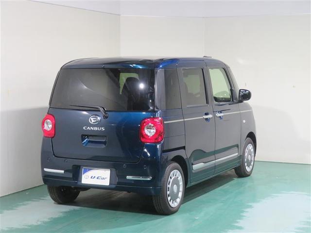 ムーヴキャンバス セオリーG ISTOP 衝突軽減ブレーキ LEDヘッド 横滑り防止機能 両側オートスライドドア サイドエアバッグ イモビライザー キーフリー エアバッグ オートエアコン ABS パワステ 記録簿 パワーウィンドウ(3枚目)