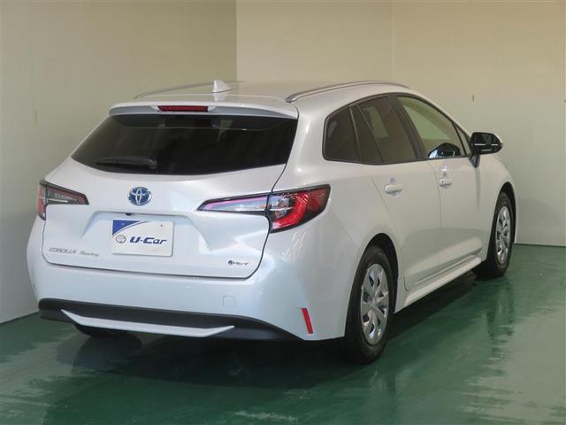 カローラツーリング ハイブリッド G 雹害 バックカメラ LED ETC 4WD オートクルーズコントロール フルセグ エアバッグ ABS キーレス スマートキー 横滑り防止機能 衝突軽減ブレーキ TV(3枚目)