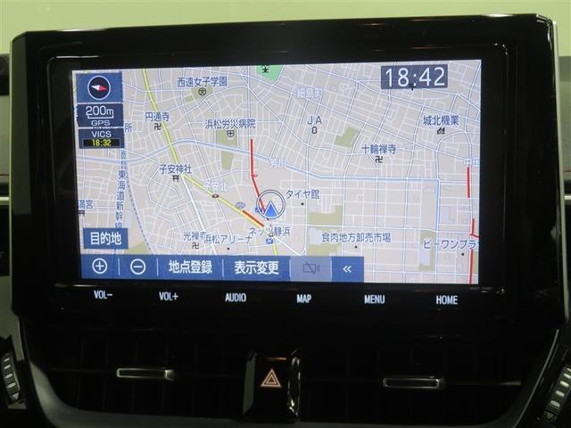 カローラスポーツ Ｇ　Ｚ　地デジＴＶ　ＥＳＣ　インテリキー　キーレス　Ｂカメ　ドラレコ　衝突軽減Ｂ　オートクルーズコントロール　エアコン　ＥＴＣ車載器　ＡＢＳ　ＬＥＤライト　メモリーナビ　エアバッグ　アルミホイール　記録簿（9枚目）