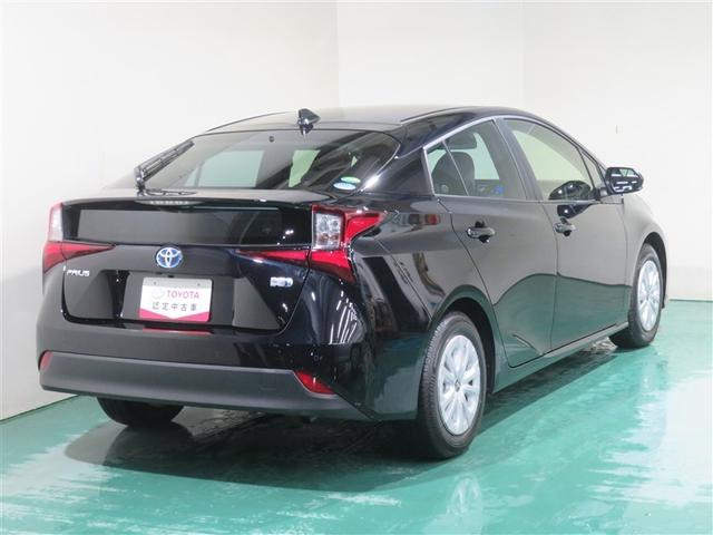 プリウス Ｓ　取説記録簿　ＤＶＤ再生機能　ＥＳＣ　スマートキ－　地デジ　メモリーナビゲーション　ＬＥＤヘッドライト　ＥＴＣ車載器　フルオートエアコン　クルーズコントロール　エアバッグ　イモビ　パワーウインドウ　ＰＳ（3枚目）