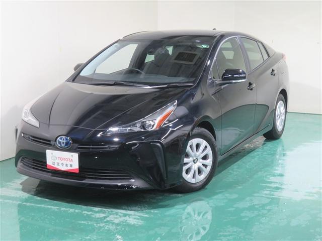 プリウス Ｓ　取説記録簿　ＤＶＤ再生機能　ＥＳＣ　スマートキ－　地デジ　メモリーナビゲーション　ＬＥＤヘッドライト　ＥＴＣ車載器　フルオートエアコン　クルーズコントロール　エアバッグ　イモビ　パワーウインドウ　ＰＳ（7枚目）