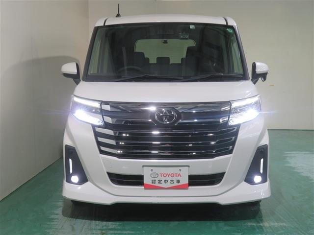 ルーミー カスタムＧ　両側電動ＳＤ　ＬＥＤ　バックビューモニター　衝突回避ブレーキ　ＴＶ　地デジ　スマートキー　クルーズコントロール　点検記録簿　ＥＴＣ　ドライブレコーダー　オートエアコン　アルミホイール　ＡＢＳ（8枚目）