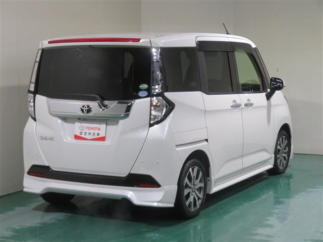 タンク カスタムG-T TRDエアロ スマキ- アルミホイル 踏み間違い防止装置 両側電動ドア クルコン リアカメラ 横滑り防止装置 ETC キーレス ドライブレコーダー TVナビ オートエアコン パワーウインドウ(3枚目)