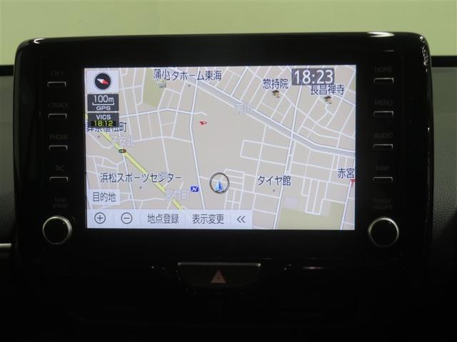 ヤリスクロス ハイブリッドZ インテリジェントキー アルミホイル LEDライト リアカメラ ナビ クルーズコントロール 整備記録簿 横滑り防止システム メモリーナビゲーション 電動シ-ト パワステ オートエアコン キーフリー(9枚目)