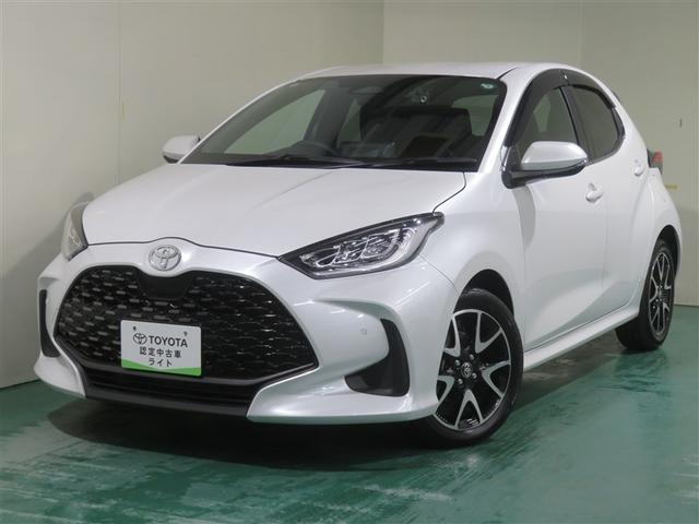 ヤリス Z サイドSRS AAC バックモニタ スマキー 横滑防止装置 キーフリー アルミ LEDランプ パワーウインドウ 定期点検記録簿 助手席エアバック クルコン エアバッグ パワーステアリング ナビ ETC(7枚目)