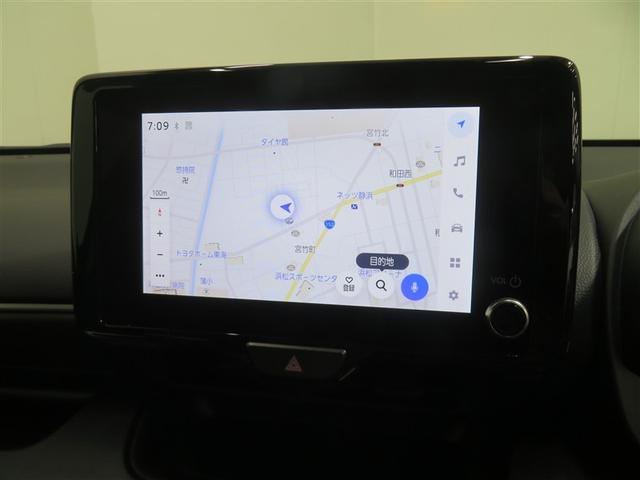 ヤリス Z サイドSRS AAC バックモニタ スマキー 横滑防止装置 キーフリー アルミ LEDランプ パワーウインドウ 定期点検記録簿 助手席エアバック クルコン エアバッグ パワーステアリング ナビ ETC(9枚目)