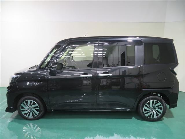 ルーミー カスタムG 両側電動SD LEDヘット バックビューモニター 衝突回避ブレーキ TV 地デジ スマートキー クルーズコントロール 点検記録簿 ETC ドライブレコーダー オートエアコン アルミホイール ABS(2枚目)